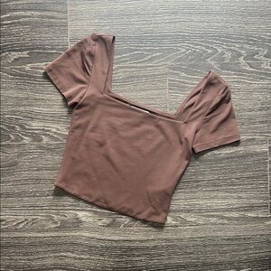 Babaton Contour Squareneck Crop Too